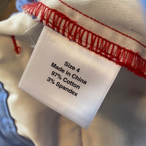 Brown Bowne & Co Tybee Tartan Palmetto Red Christmas Plaid Print Pants Boys Sz 4 - Picture 8 of 8